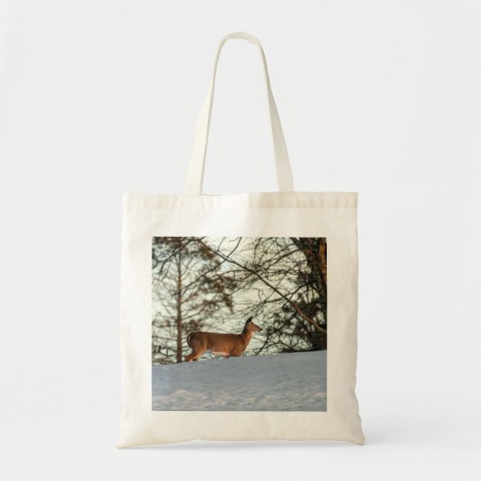 White Tailed Deer Tote Bag (Voorkant)