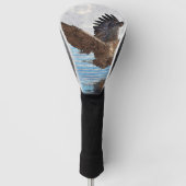 White Tailed Eagle Hunting For Fish Golfheadcover (Voorkant)