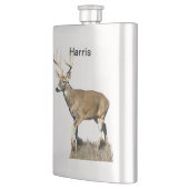 White Tailing Deer Buck Flacon (Links)