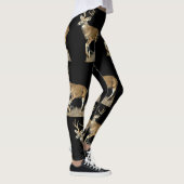 White Tailing Deer Buck Leggings (Rechts)