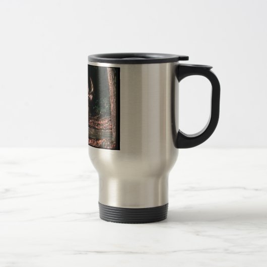 White Tailing Deer Travel MUG Reisbeker (Rechts)