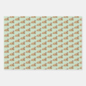 White Tailing Deer Wildlife Art Inpakpapier Vel (Voorkant 2)