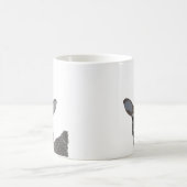 White Tailing Deer Wildlife Koffiemok (Center)