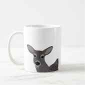 White Tailing Deer Wildlife Koffiemok (Links)