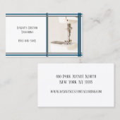 White Tailor naaimachine Visitekaartje (Voorkant / Achterkant)