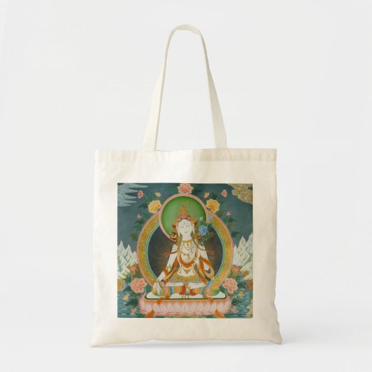 White Tara Bag Tote Bag (Voorkant)
