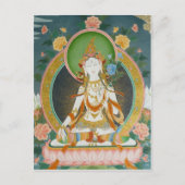 White Tara Briefkaart (Voorkant)