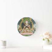 White Tara Clock Ronde Klok (Huis)