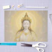 White Tara Close-up Tissuepapier (Craft)