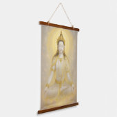 White Tara Hangend Wandkleed (Gebogen)