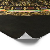 White Tara Mantra Mandala Thangka Poster (Hoek)