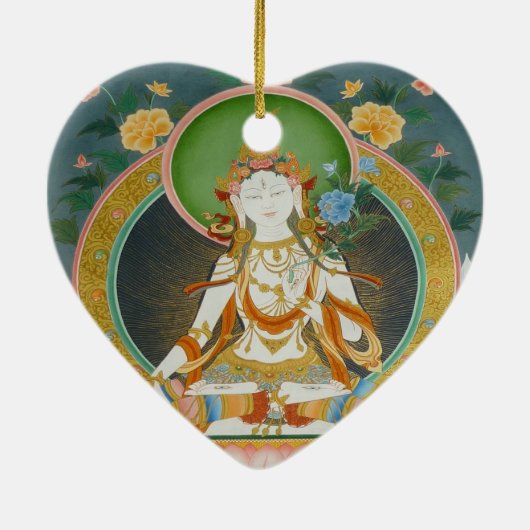 White Tara Ornament (Achterkant)