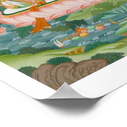 White Tara Poster (Hoek)