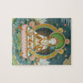 White Tara Puzzle Legpuzzel (Horizontaal)