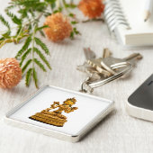 White Tara Sleutelhanger (Zijkant)