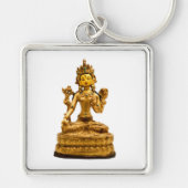 White Tara Sleutelhanger (Voorkant)