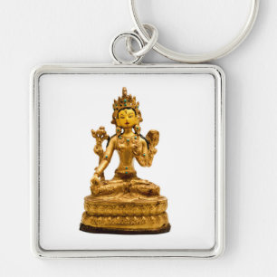 White Tara Sleutelhanger