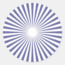 White Target - Ronde Sticker