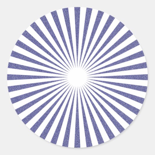 White Target - Ronde Sticker (Voorkant)