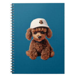 White Teacup Poodle Folder Notitieboek