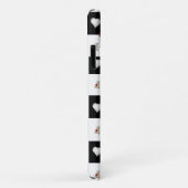 White Teddy Bear Iphone Case (Achterkant/rechts)