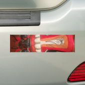 White Teeth Hakuna Matata schattig Product aanpass Bumpersticker (Op auto)