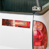White Teeth Hakuna Matata schattig Product aanpass Bumpersticker (Op Truck)