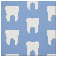 White Teeth on a Blue Background