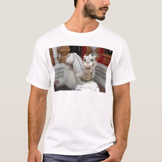 White Temple Dragon T-shirt (Voorkant)
