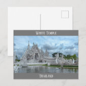 White Temple reisfoto Thailand Briefkaart (Voorkant / Achterkant)