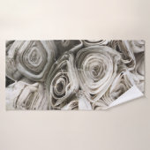 White textile lot badhanddoek (Badhanddoek)
