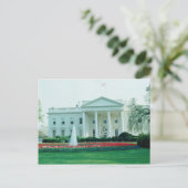 White The White House, Washington D.C., VS fl Briefkaart (Staand voorkant)