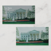 White The White House, Washington D.C., VS fl Visitekaartje (Voorkant / Achterkant)