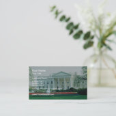 White The White House, Washington D.C., VS fl Visitekaartje (Staand voorkant)