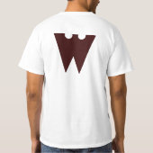 WHITE 'THE WORKAHOLIC' T-SHIRT (Achterkant)