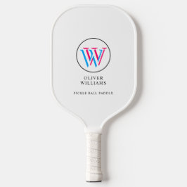 White Three Layers Initiaal Pickleball Paddle