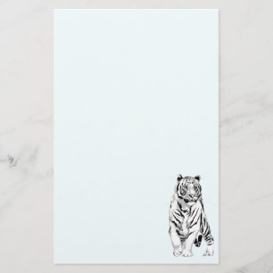White Tiger2 stationery_vertical.v2. Briefpapier