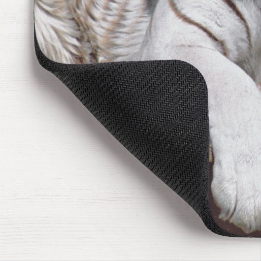 White Tiger 10 Mousepad Muismat (Hoek)