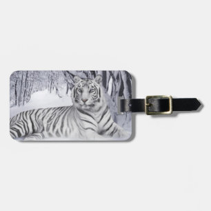 White Tiger Bagagelabel