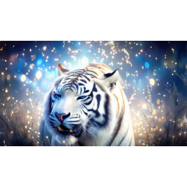 White Tiger Bedrukte Rugzak