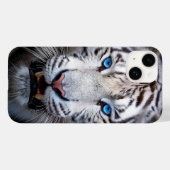 White Tiger Blue Eyes Case-Mate iPhone Case (Achterkant (horizontaal))