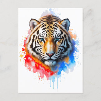 White Tiger Briefkaart
