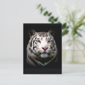 White Tiger Briefkaart (Staand voorkant)
