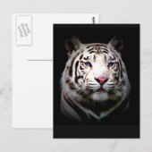 White Tiger Briefkaart (Voorkant / Achterkant)