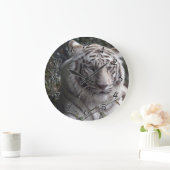 White Tiger close-up Grote Klok (Huis)
