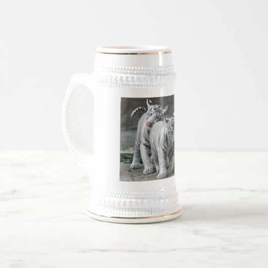 White Tiger Cubs Bierpul (Voorkant links)