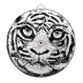 White Tiger Dart Board Dartbord (Voorkant)