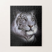 White Tiger Face Legpuzzel (Verticaal)