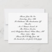 White Tiger Feng Shui Invitation ~ EZ2 Customize Kaart (Achterkant)