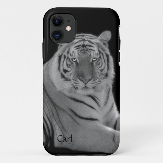 White Tiger Foto iPhone 5 Phone Case (Achterkant)